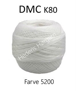 DMC K80 farve 5200 Hvid